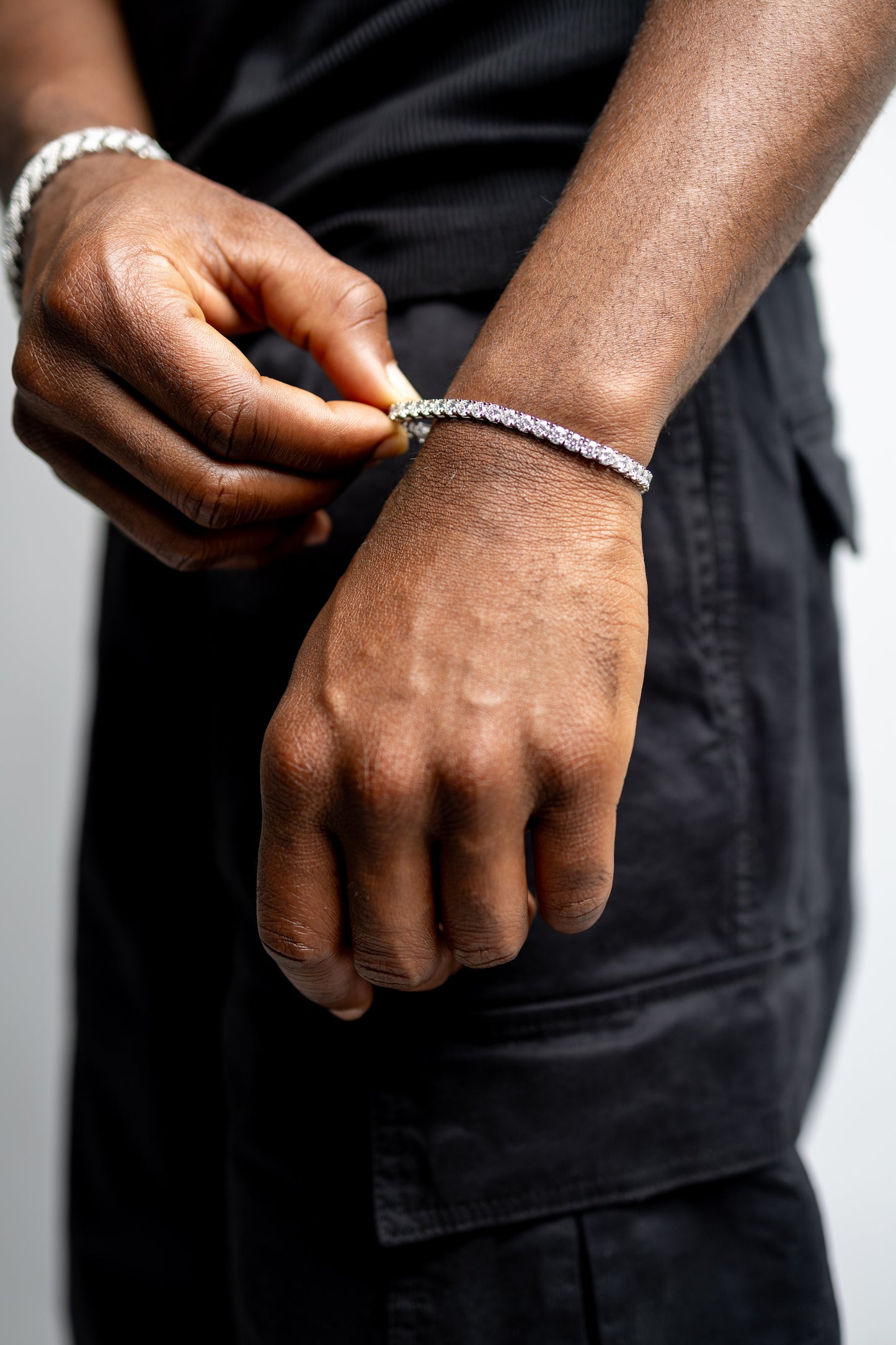 4MM VVS1 Moissanite Tennis Bracelet