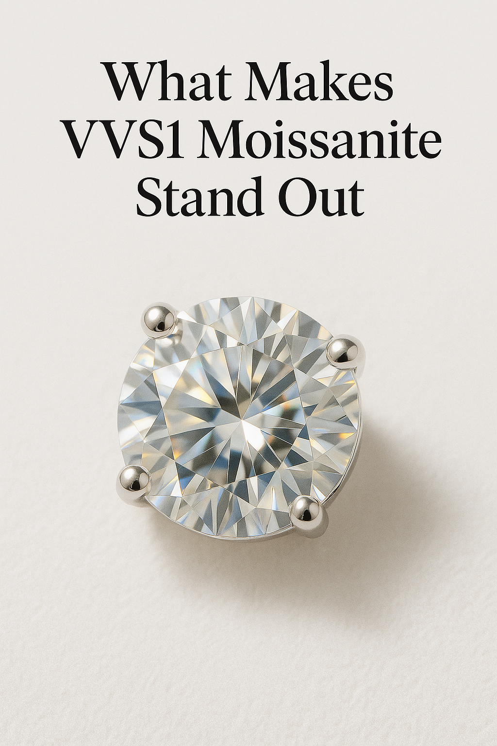 What Makes VVS1 Moissanite Stand Out