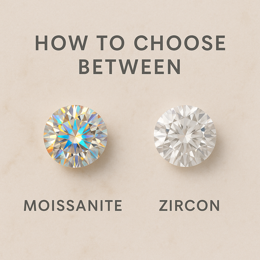 How to Choose Between Moissanite and Zircon