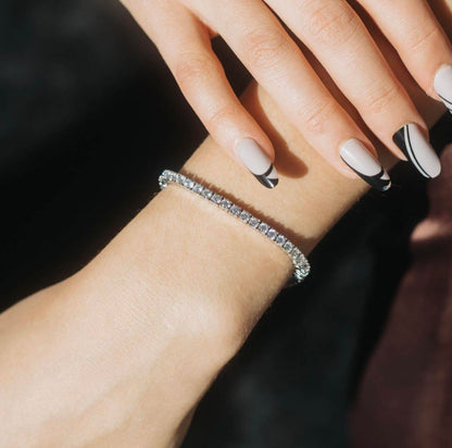 4MM Tennis Bracelet femme