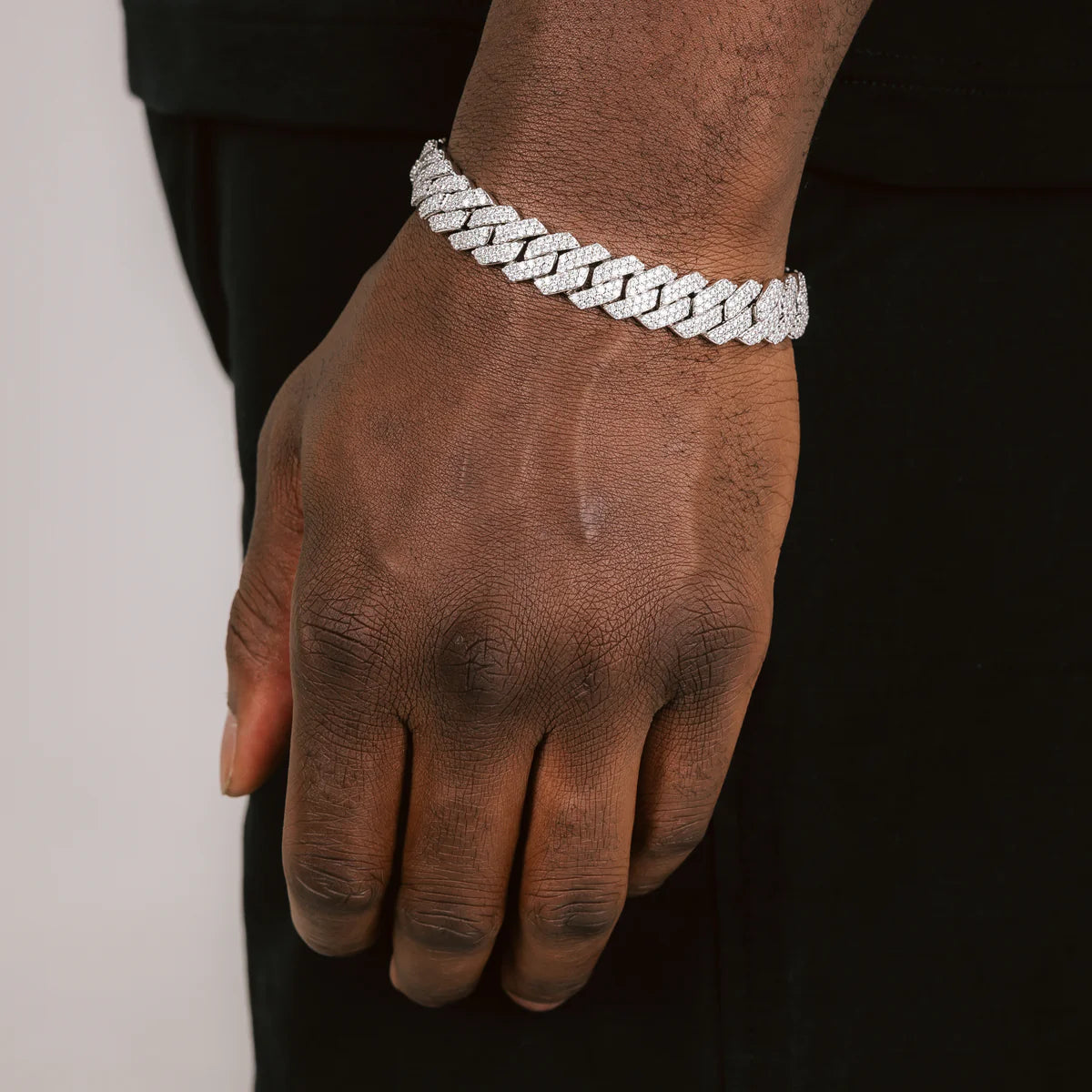 14MM Prong Cuban Link Bracelet