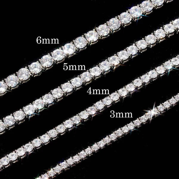 4MM VVS1 Moissanite Tennis Bracelet