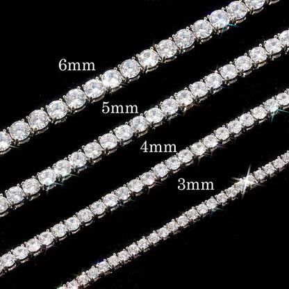 4MM VVS1 Moissanite Tennis Bracelet
