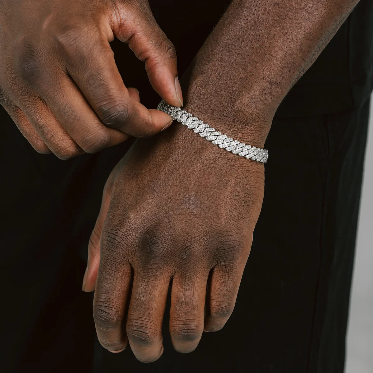 8MM Prong Cuban Link Bracelet