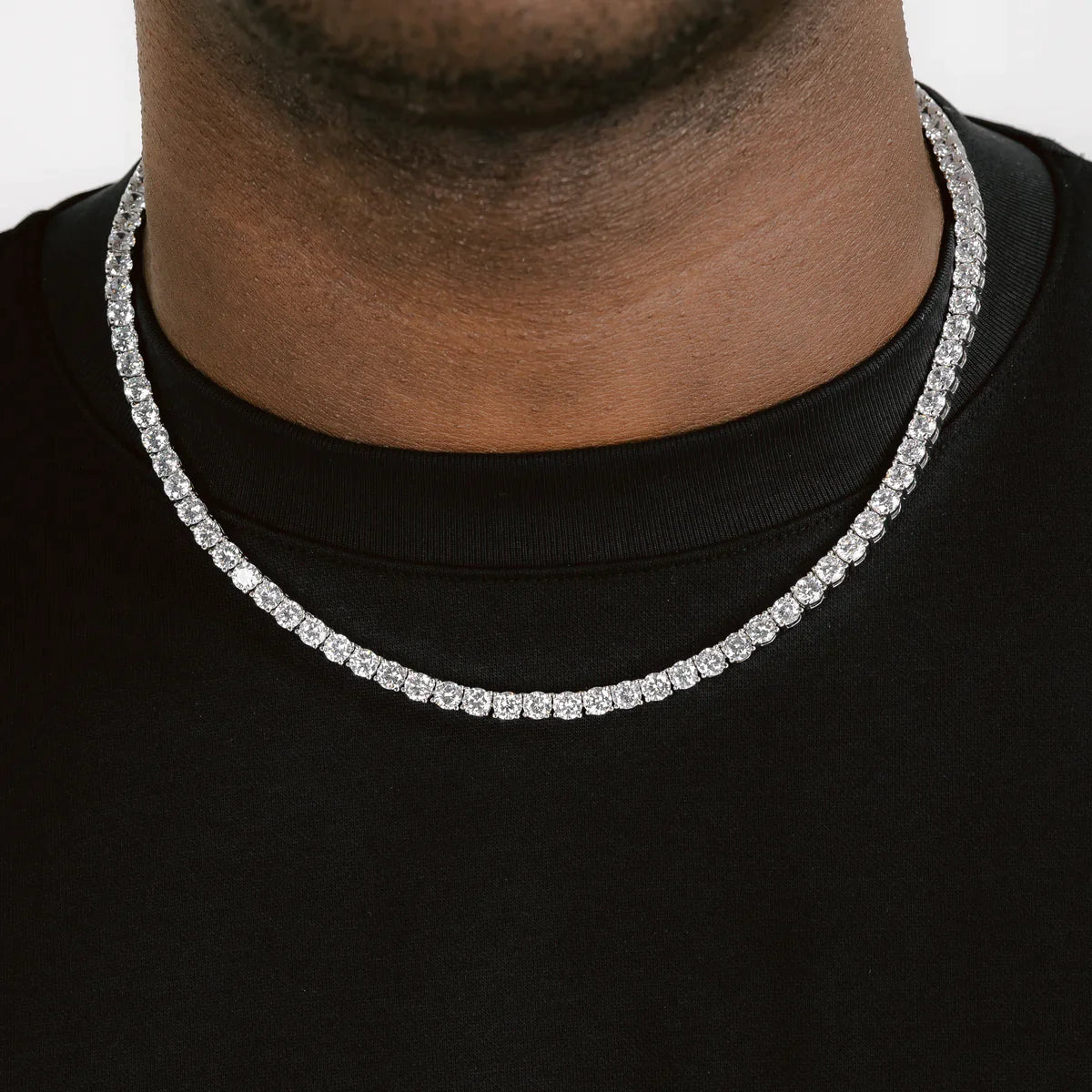 5MM VVS1 Diamant Moissanite Tennis Chain