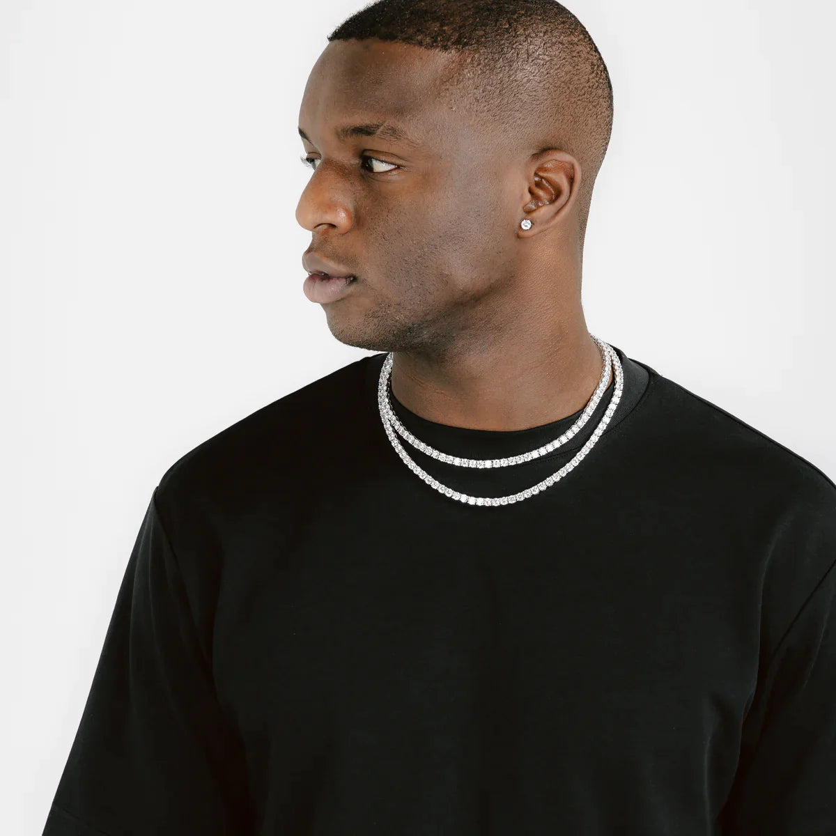 4MM VVS1 Moissanite Tennis Chain